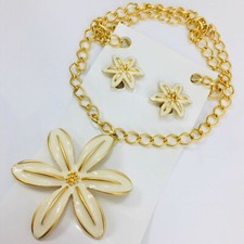 Enamel flower statement for sale  Alliance