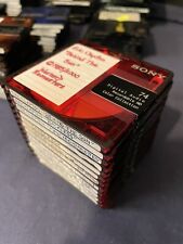 Blank minidiscs red for sale  Cheshire