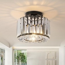 Modern black crystal for sale  BATLEY