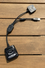 Dongle receptor sem fio Intec Rockband/Guitar Hero 1, 2, 3 PS2/PS3 #G7787 funciona comprar usado  Enviando para Brazil