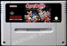 Ogre Battle: The March of the Black Queen English UK Pal SNES Super Nintendo comprar usado  Enviando para Brazil