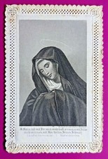 Maria addolorata merlettato usato  Italia