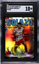 Dominik Szoboszlai 2021-22 Topps Chrome UEFA Champions League Golazo #G-3 SGC 10 comprar usado  Enviando para Brazil