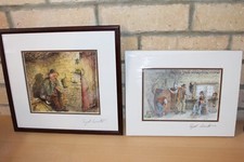 Pair signed syd for sale  HAVANT