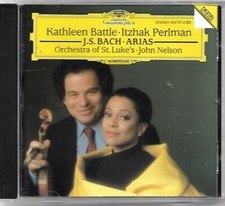 CD Kathleen Battle Itzhak Perlman J. S. Bach Arias comprar usado  Enviando para Brazil