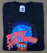 Camiseta gráfica masculina vintage 1991 Planet Hollywood San Francisco teleférico GG nova comprar usado  Enviando para Brazil