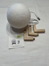 Printed moon lamp for sale  Purlear