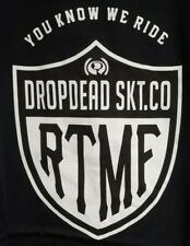 NOVA CAMISA DE SKATE DROPDEAD SKATE CO YOU KNOW WE RIDE RTMF RARA NOS + ADESIVO comprar usado  Enviando para Brazil