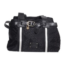 Tommy Hilfiger, torebka, damska, czarno-biała, 35, 12, 20 cm #Wcr na sprzedaż  PL