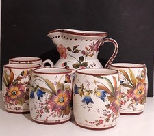 Caraffa boccali ceramica usato  Cittadella