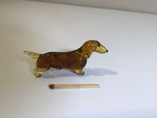 Hundefigur glas mundgeblasen gebraucht kaufen  Königsbach-Stein