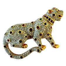 Broche panthère leopard d'occasion  Granville