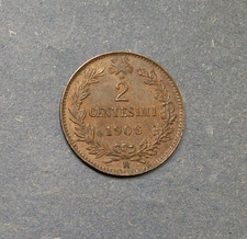 Centesimi 1906 valore usato  Grugliasco