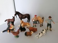 Schleich bauernhoftiere bauer gebraucht kaufen  Münster