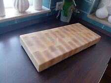 Stirnholz schneidebrett ahorn gebraucht kaufen  Saalfeld/Saale