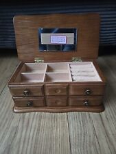 Wooden jewellery box for sale  PAIGNTON