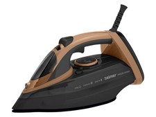 Żelazko parowe Zelmer Argon, 3000 W, czarne/złote - towar B bardzo dobry na sprzedaż Żelazko parowe Zelmer Argon, 3000 W, czarne/złote - towar B bardzo dobry na sprzedaż  Wysyłka do Poland