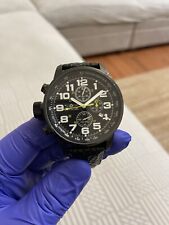 Usado, Invicta 3332 I-Force relógio masculino cronógrafo canhoto couro preto 46mm comprar usado  Enviando para Brazil
