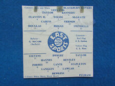 Hand signed blackburn for sale  DAWLISH