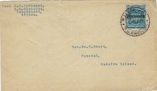 Rodésia 1911 Kalene Hill Missionary Env com Add'l PC Rolamento Madeira 21/2d SG103 comprar usado  Enviando para Brazil