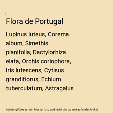 Flora portugal lupinus usato  Spedire a Italy
