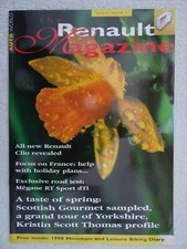 Renault magazine issue for sale  BOURNEMOUTH