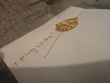 Gold ring 3.6g for sale  LONDON