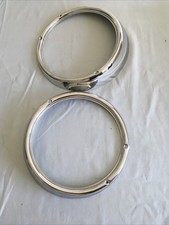 Headlight rims chrome for sale  HORSHAM