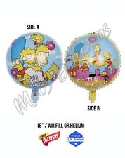 Simpsons foil balloon for sale  ASHFORD