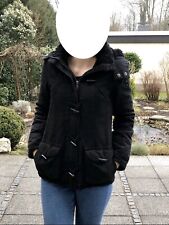 Winterjacke fishbone schwarz gebraucht kaufen  Bochum