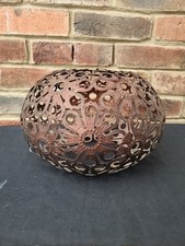 Copper lampshade moraccan for sale  BRADFORD