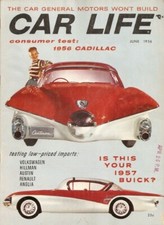 CAR LIFE 1956 JUNE - CAD, VW, HILLMAN, AUSTIN,RENAULT & ANGLIA TESTED,CENTURION comprar usado  Enviando para Brazil