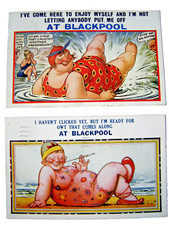 Postcards seaside humour. for sale  GIRVAN
