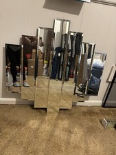 Panels beveled mirror36x36 for sale  Chesterfield