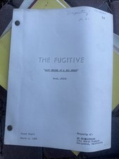 Fugitive 1965 script for sale  USA