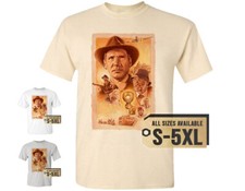 Indiana Jones and the Last Crusade V4 Film T SHIRT Biała naturalna koszula S - 5XL na sprzedaż  PL