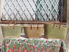 Panier raphia naturel d'occasion  Draguignan