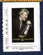 Johnny hallyday timbre d'occasion  Lyon II