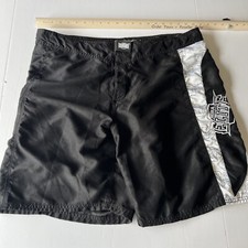 Shorts de combate masculino MMA Elite Fight XL preto/branco luta livre comprar usado  Enviando para Brazil
