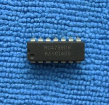 Usado, 1 peça circuito integrado RC4739DB IC DIP-14 comprar usado  Enviando para Brazil