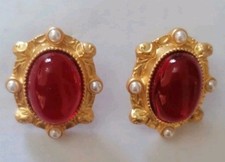 Orecchini monet vintage usato  Milano