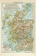 Schottland historische landkar gebraucht kaufen  Göttingen