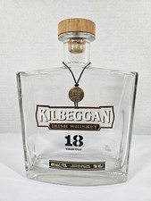 GARRAFA DE LICOR DE UÍSQUE IRLANDÊS KILBEGGAN 18 ANOS (VAZIA) comprar usado  Enviando para Brazil