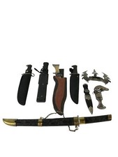 Lot knives sheaths for sale  Atlanta