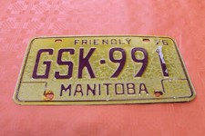 Riginal kanada nummernschild gebraucht kaufen  Luckenwalde