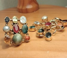 Bijou parure argent d'occasion  Paris XVIII