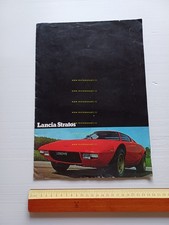 Lancia stratos depliant usato Lancia stratos depliant usato  Vimodrone