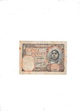 Algeria francs 1929 for sale  CHELMSFORD