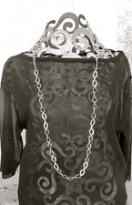 Original collier sautoir d'occasion  Vichy