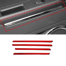 Painel interno da porta acabamento da tampa da tira para Jeep Patriot Compass 2011-2016 vermelho brilhante comprar usado  Enviando para Brazil